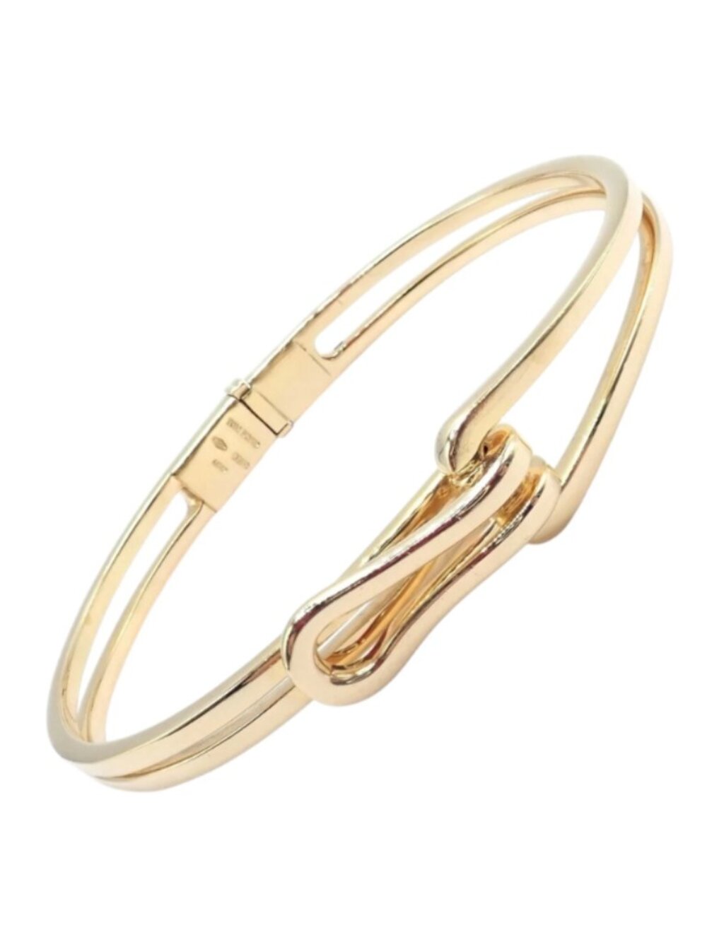 Rare! Authentic! Tom Ford 18k Yellow Gold Bangle Bracelet